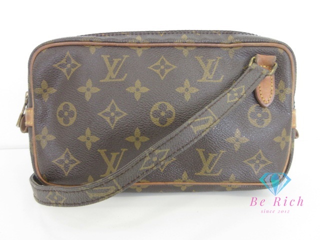 ルイ ヴィトン LOUIS VUITTON ショルダーバッグ モノグラム ポシェット マルリー バンドリエール M51828 LV【中古】 bk10079_画像1