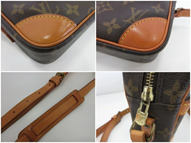 ルイ ヴィトン トロカデロ 24 M51276 モノグラム 茶 PVC レザー ロゴ ショルダーバッグ LOUIS VUITTON 【中古】【送料無料】 bk9985_画像4