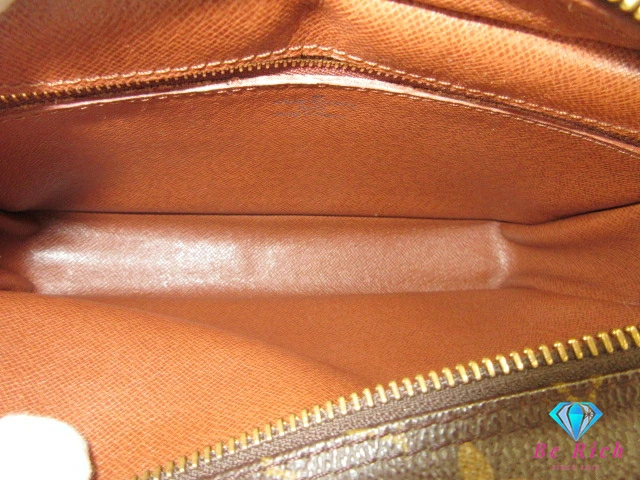 ルイ ヴィトン トロカデロ 24 M51276 モノグラム 茶 PVC レザー ロゴ ショルダーバッグ LOUIS VUITTON 【中古】【送料無料】 bk9985_画像6