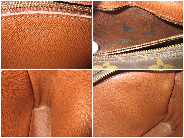 ルイ ヴィトン トロカデロ 24 M51276 モノグラム 茶 PVC レザー ロゴ ショルダーバッグ LOUIS VUITTON 【中古】【送料無料】 bk9985_画像7