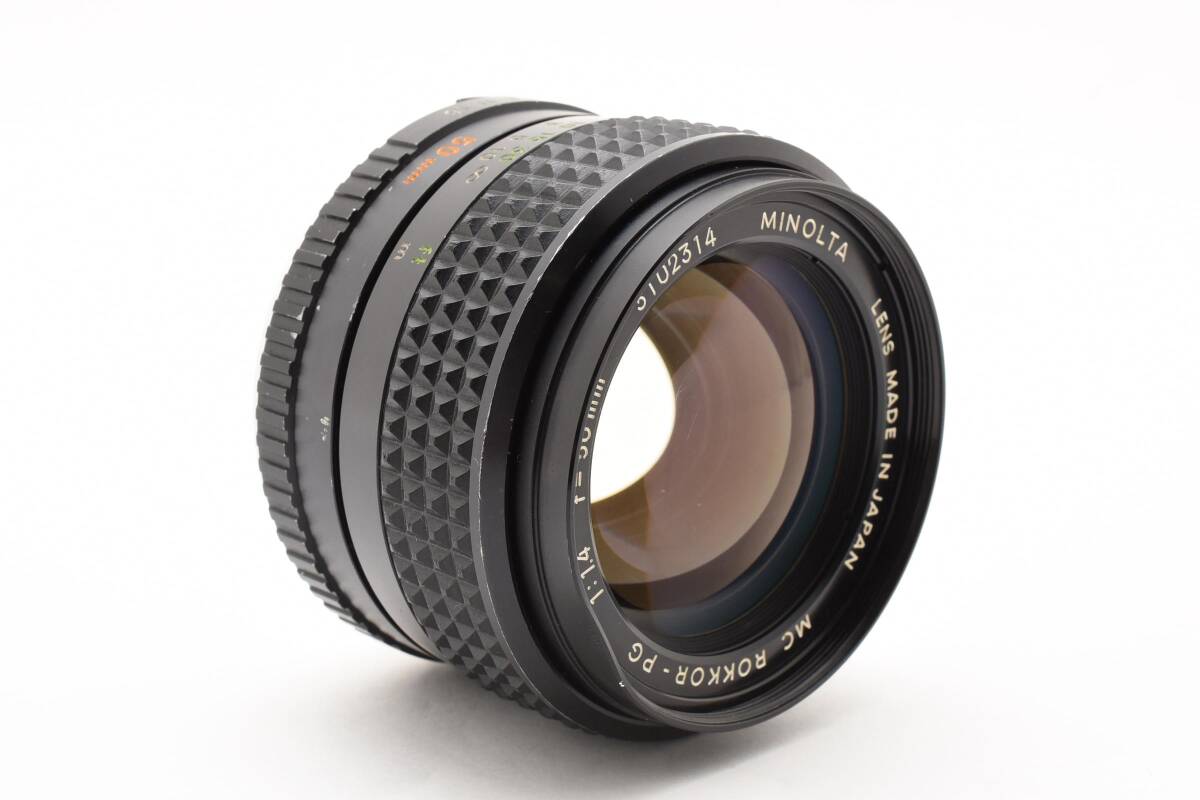 ミノルタ MC ロッコール PG 50mm f1.4 カメラレンズ Minolta 437_画像3