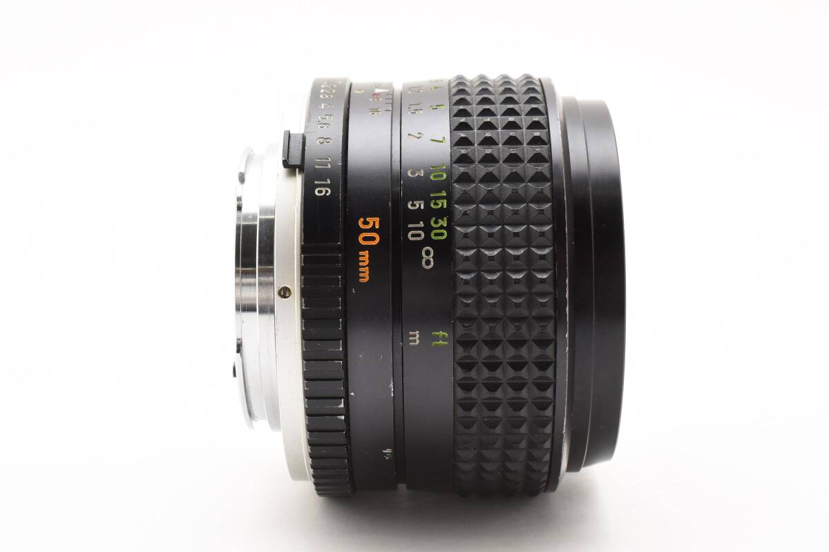 ミノルタ MC ロッコール PG 50mm f1.4 カメラレンズ Minolta 437_画像7