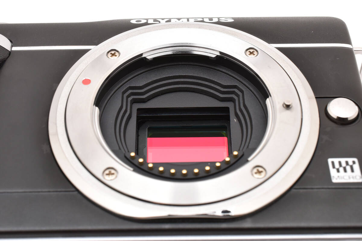 オリンパス ペン E-PL1 ミラーレスデジタルカメラボディ シャッター回?cái)?shù)541 ブラック Olympus 973