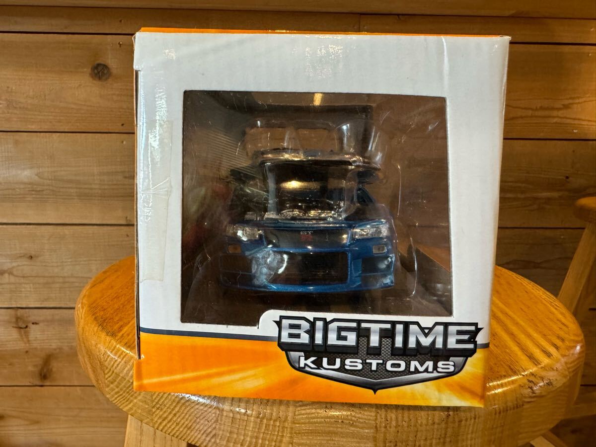 新品　 Jada toys BIGTIME KUSTOMS NISSAN SKYLINE GT-R 1:24 ブルー_画像2