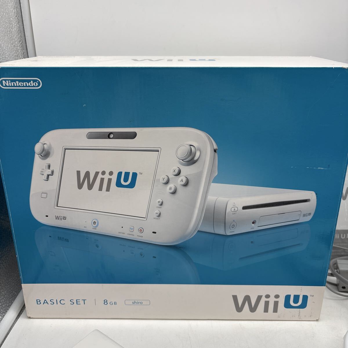 1スタ 美品 WiiU Nintendo 任天堂 ベーシックセット シロ Wii U