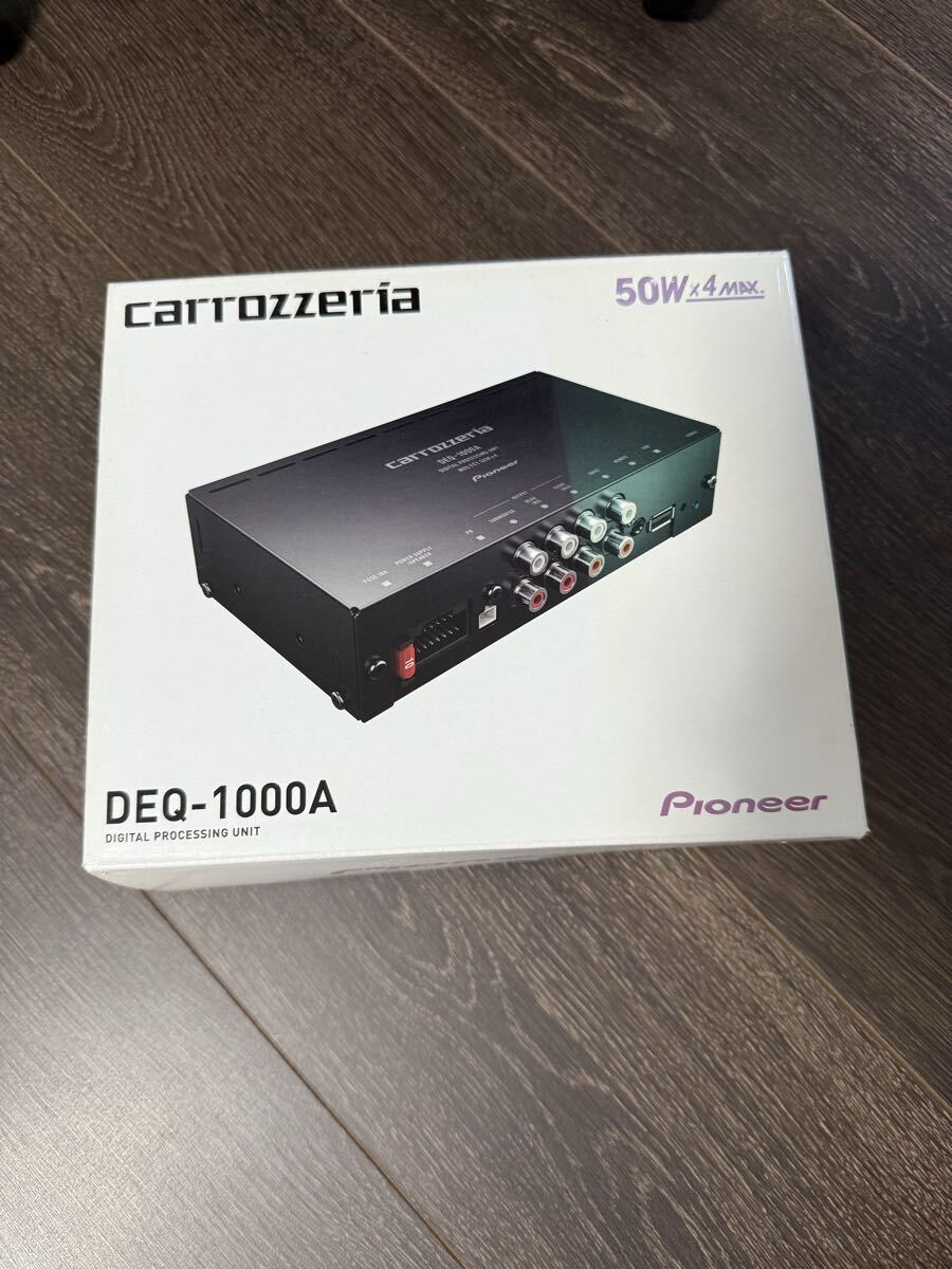 DEQ-1000A carrozzeria カロッツェリア デジタルプロセッサー