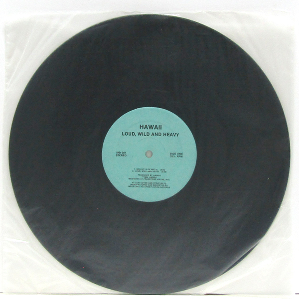 米国12inch☆ HAWAII Loud Wild And Heavy（US Important Cavern Productions IRD 007）Marty Friedman マーティ・フリードマン ハワイ_画像6