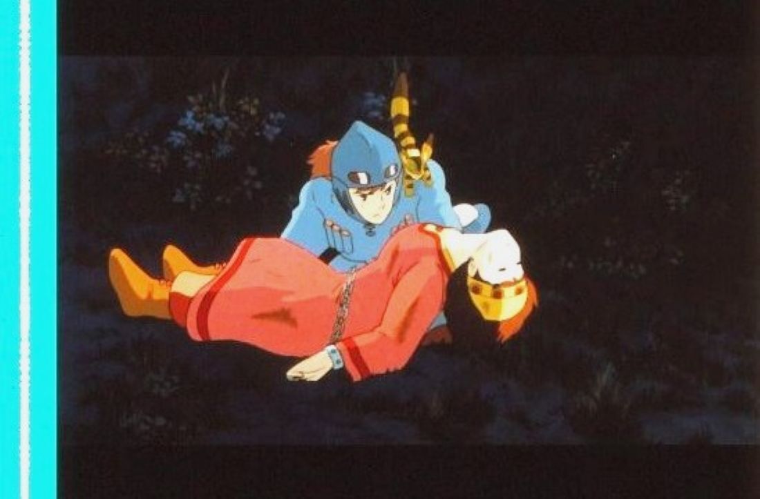 風の谷のナウシカ 35mm映画フィルム 連続5コマ 島本須美 NAUSICAA 風の谷のナウシカ 35mm映画フィルム 宮崎駿 久石譲 高畑勲 島本