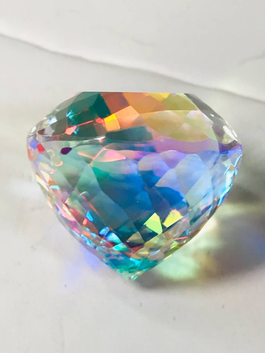 特大サイズ 巨大 大粒ミスティッククォーツ 宝石ルース 虹石 ダイクロプリズムB m28428200856_1.jpg?1676298301