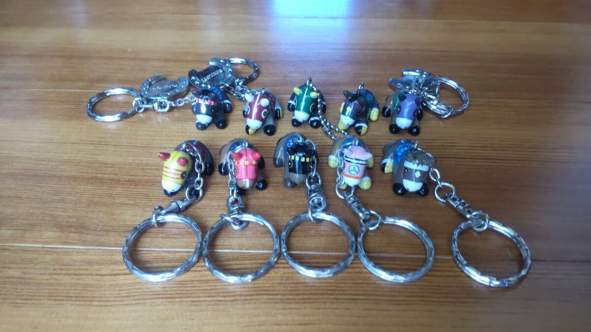 AVANTI アバンティ キーホルダー ライスシャワー ビワハヤヒデ1993年 名馬 キーホルダー オグリキャップ トウカイテイオー