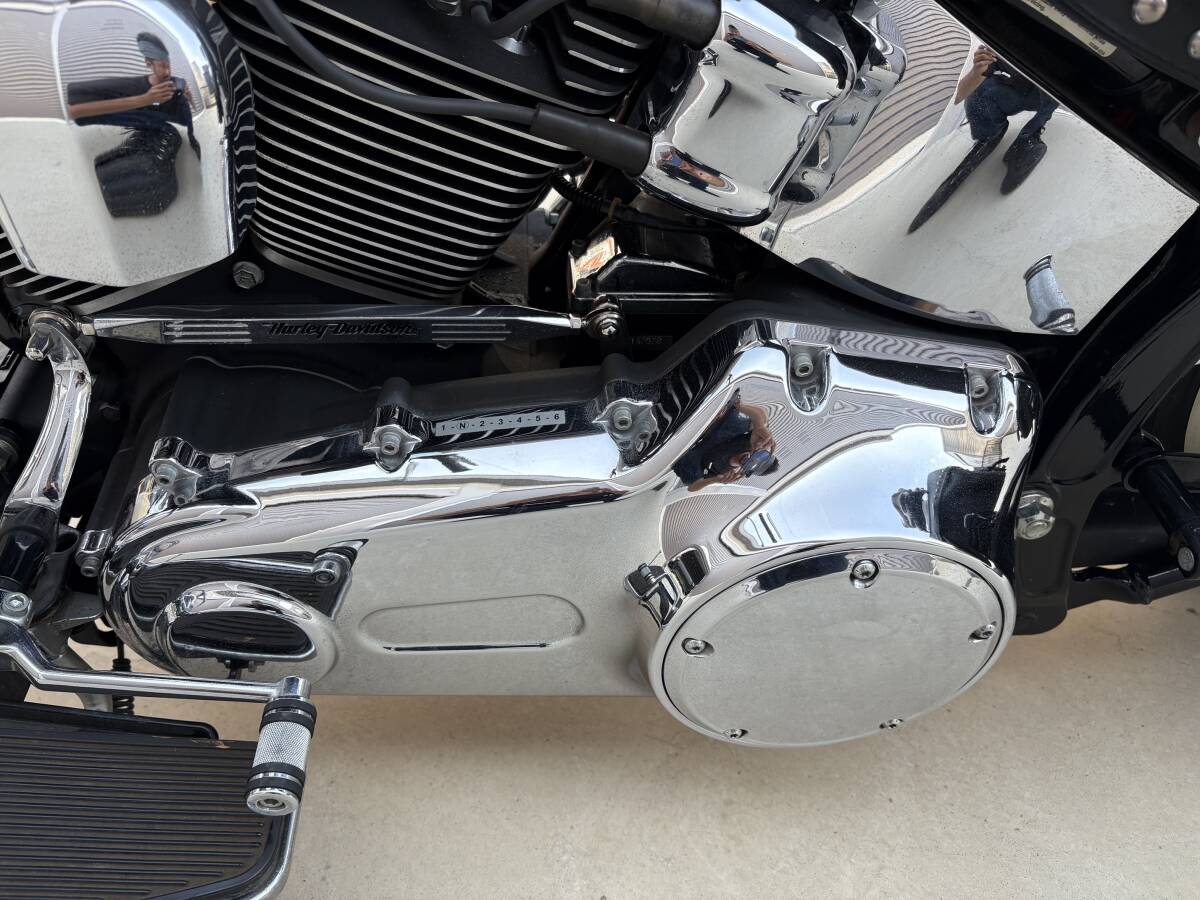 ハーレー　ソフテイル　FLSTC ヘリテイジソフテイルクラッシック　1580　3拍子　フルコン　TC96　6速　ピカピカ　2007年　走行15000km_画像4