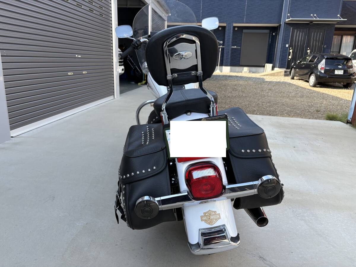 ハーレー　ソフテイル　FLSTC ヘリテイジソフテイルクラッシック　1580　3拍子　フルコン　TC96　6速　ピカピカ　2007年　走行15000km_画像6