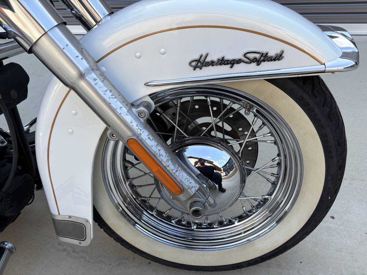 ハーレー　ソフテイル　FLSTC ヘリテイジソフテイルクラッシック　1580　3拍子　フルコン　TC96　6速　ピカピカ　2007年　走行15000km_画像10
