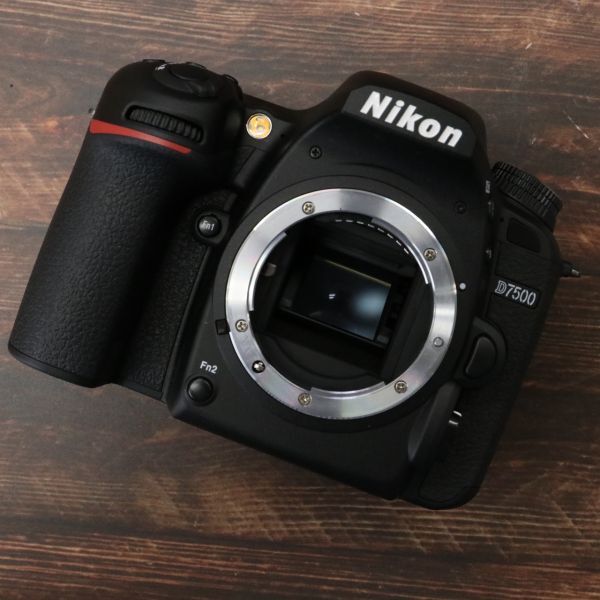 Nikon D7500 本体 ジャンク品 Nikon D7500本体ショット約17400回（ジャンク品）＆レンズ付き