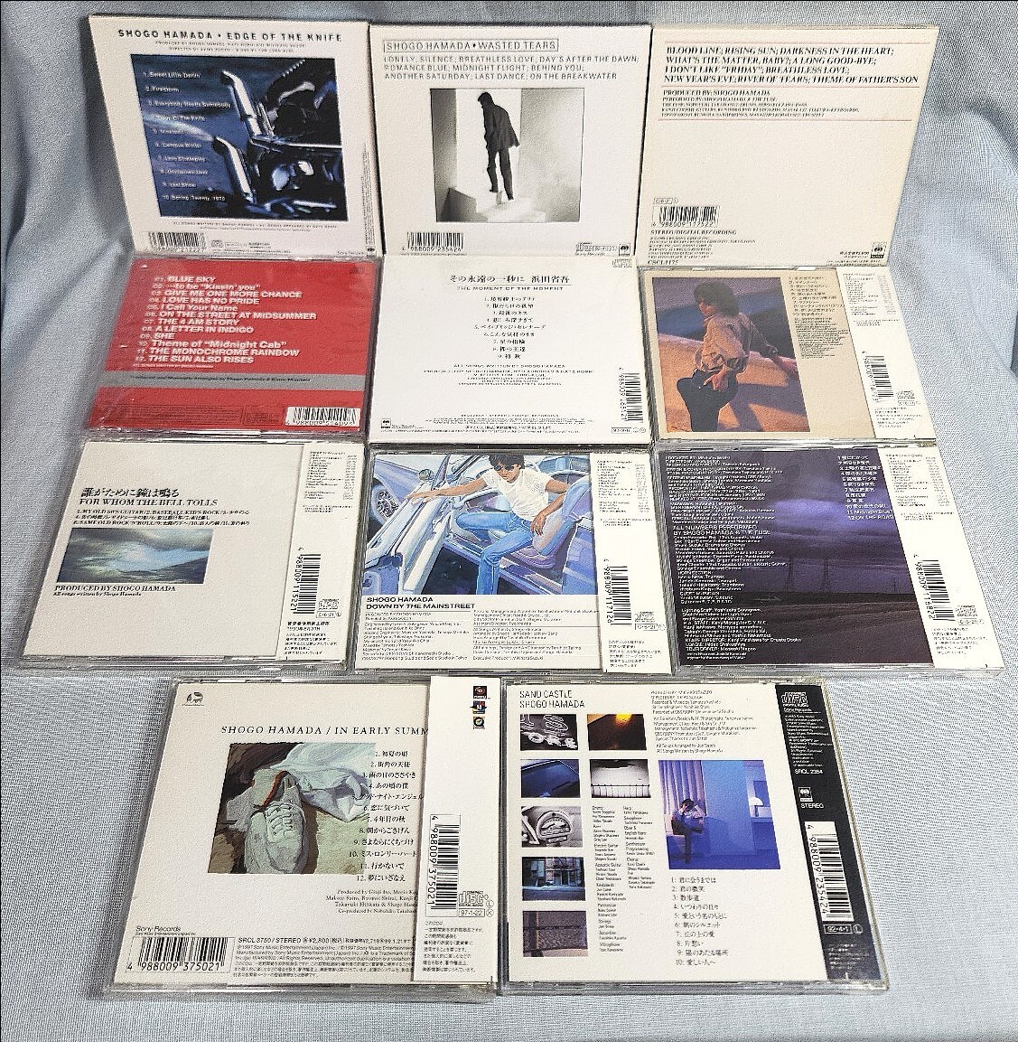 浜田省吾 11枚セット FA) 浜田省吾 CD 11枚 まとめ売り SAVE OUR SHIP 初夏の頃 SAND