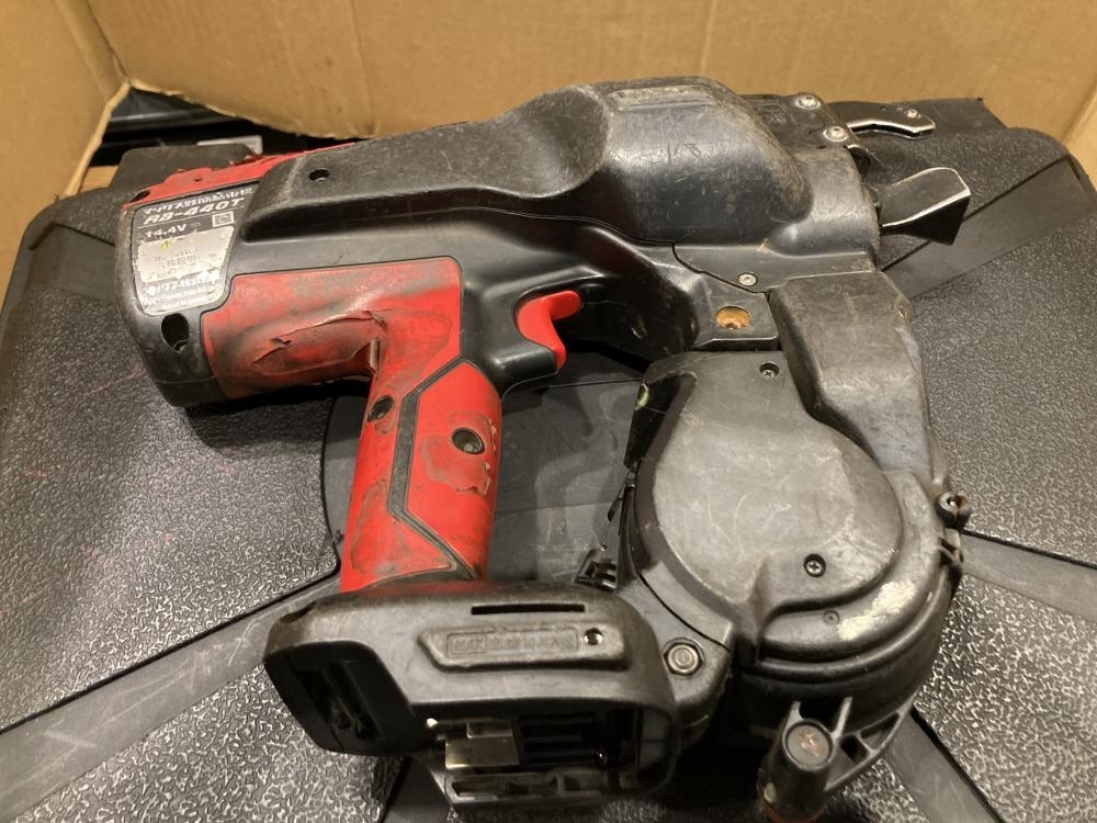020♪おすすめ商品♪MAX　マックス 充電式鉄筋結束機　リバータイア RB-399　本体のみ　*通電時赤ランプ点滅 動作未確認 020♪おすすめ品・即決価格♪MAX マックス 鉄筋結束機 ツインタイヤ RB