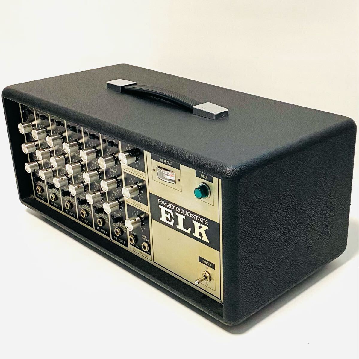 ELK VOCAL AMP PA-201（180W パワードミキサー）エルク ELK VOCAL AMP PA-201（180W パワードミキサー）エルク ボーカル