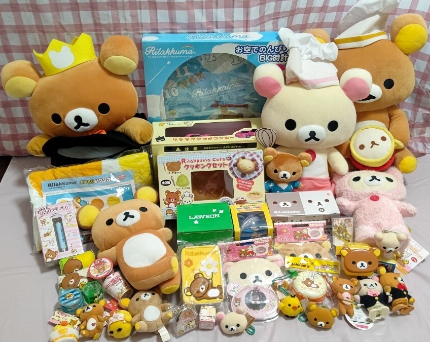 リラックマグッズ ぬいぐるみ 雑貨 まとめうり リラックマ ぬいぐるみ レア 雑貨 コリラックマ キイロイトリ