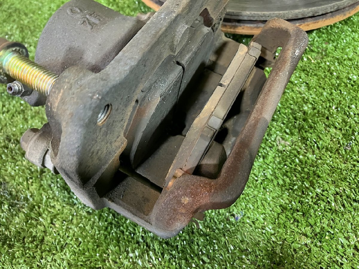 S管理78298 H12 ロードスター NB8C】★左右 フロント ブレーキ キャリパー 大径 ローター 270mm ハブナックル★※ローター段べりあり_画像4