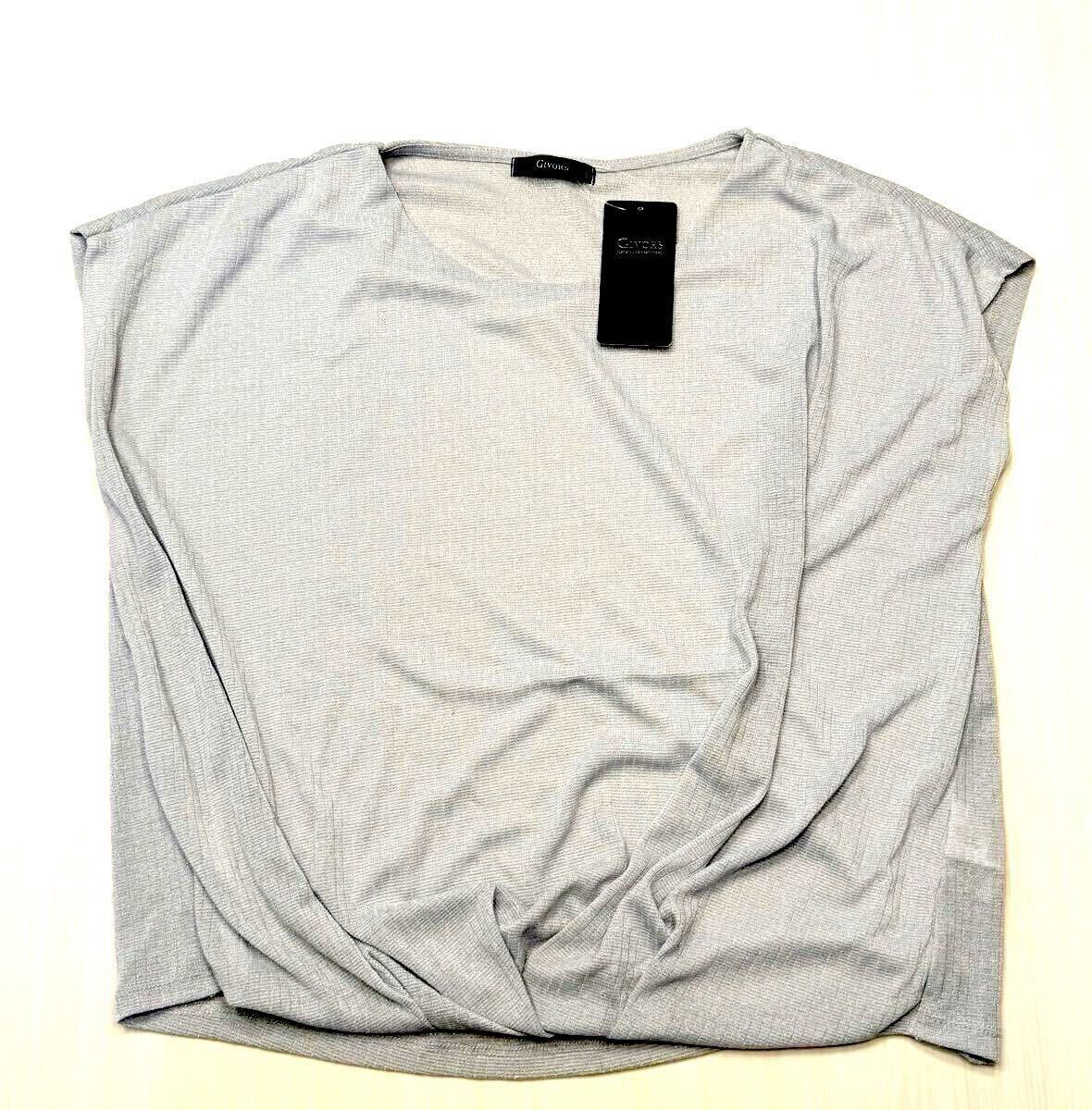 (送料無料)新品未使用品 GIVORS レディース ノースリーブブラウス ☆サイズL バスト86〜94㎝、身長154〜162㎝☆素材 ポリエステル100%_画像1