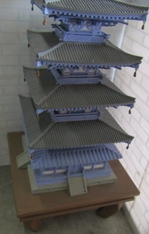 法隆寺 五重塔 この商品は発送が出来ません 店頭渡しになります 建物