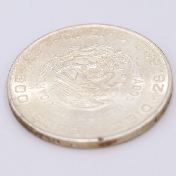 メキシコ10ペソ銀貨☆1960年/極美品/銀90%/大型銀貨/m221-1 メキシコ10ペソ銀貨☆1960年/極美品/銀90%/大型銀貨/m221-
