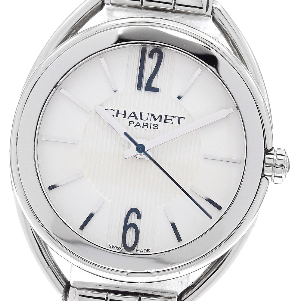 ショーメ Chaumet W23610-01A リアン クォーツ レディース 良品 保証書付き_891857