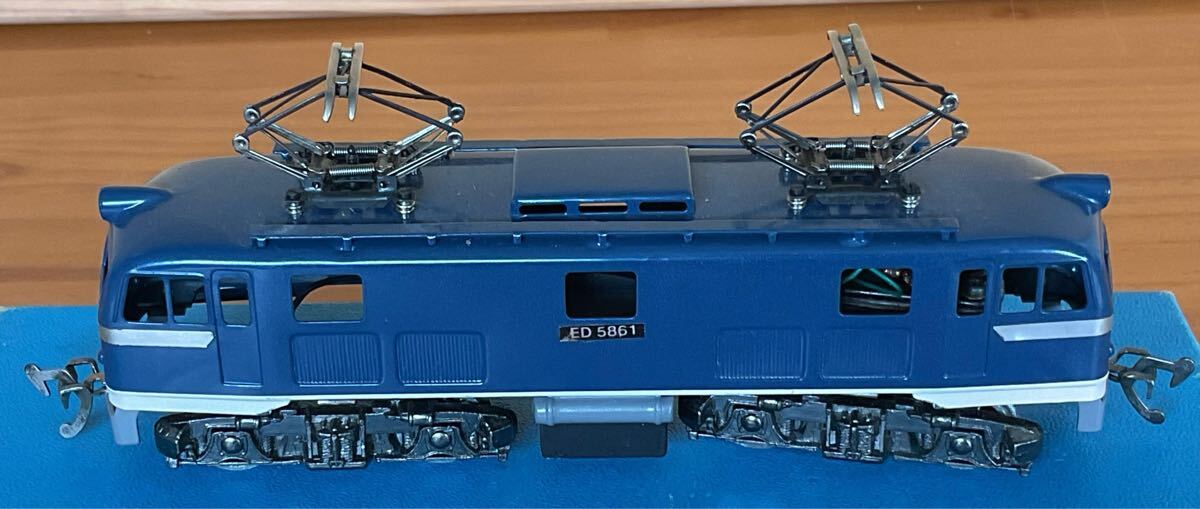 ED5861型 HOゲージ 電気機関車 Yahoo!オークション - KTM KATSUMI ED58型 ED5861 電気機関車 HO