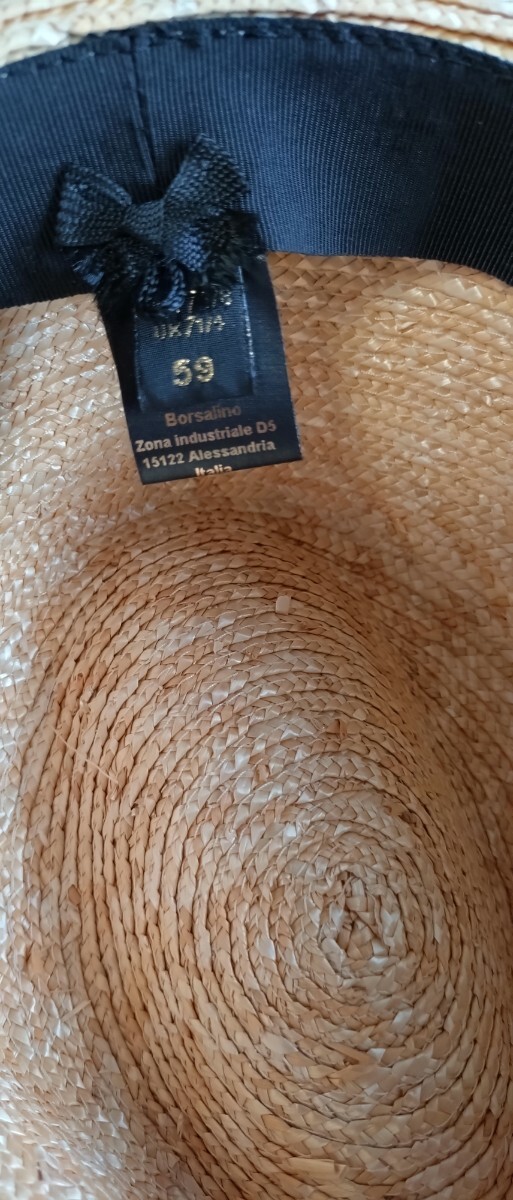 Borsalinoboru surrey no соломинка лезвие . покрой . шляпа ROMY BRAIDED STRAW 233099 соломинка шляпа 