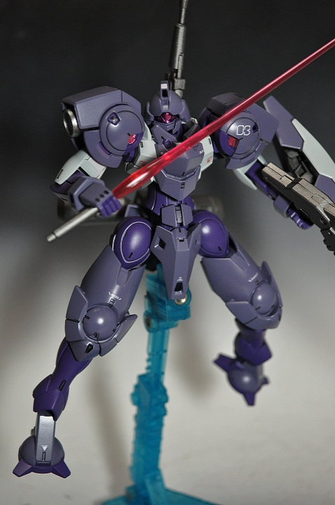 水星の魔女HG 1/144 ハインドリーシュトルム 全塗装完成品_画像8