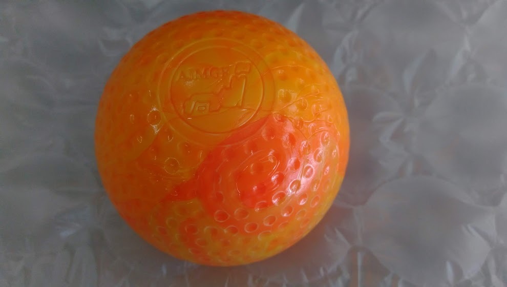 マレットゴルフ ボール しが スモール ディンプルマーブルボール 70mm マレットゴルフ用品_画像7