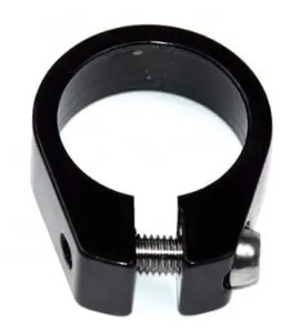 処分 軽量 アルミ アーレンキー5ミリ固定タイプ 20g シートクランプ 25.4mm ブラック 1289 ゆうメール可_画像1