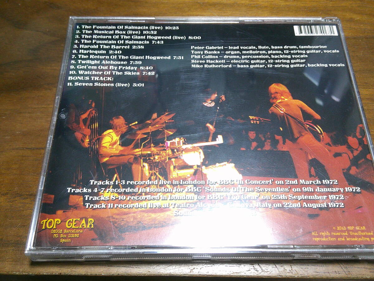 GENESIS《 BBC Sessions 72 》★発掘ライブ_画像3