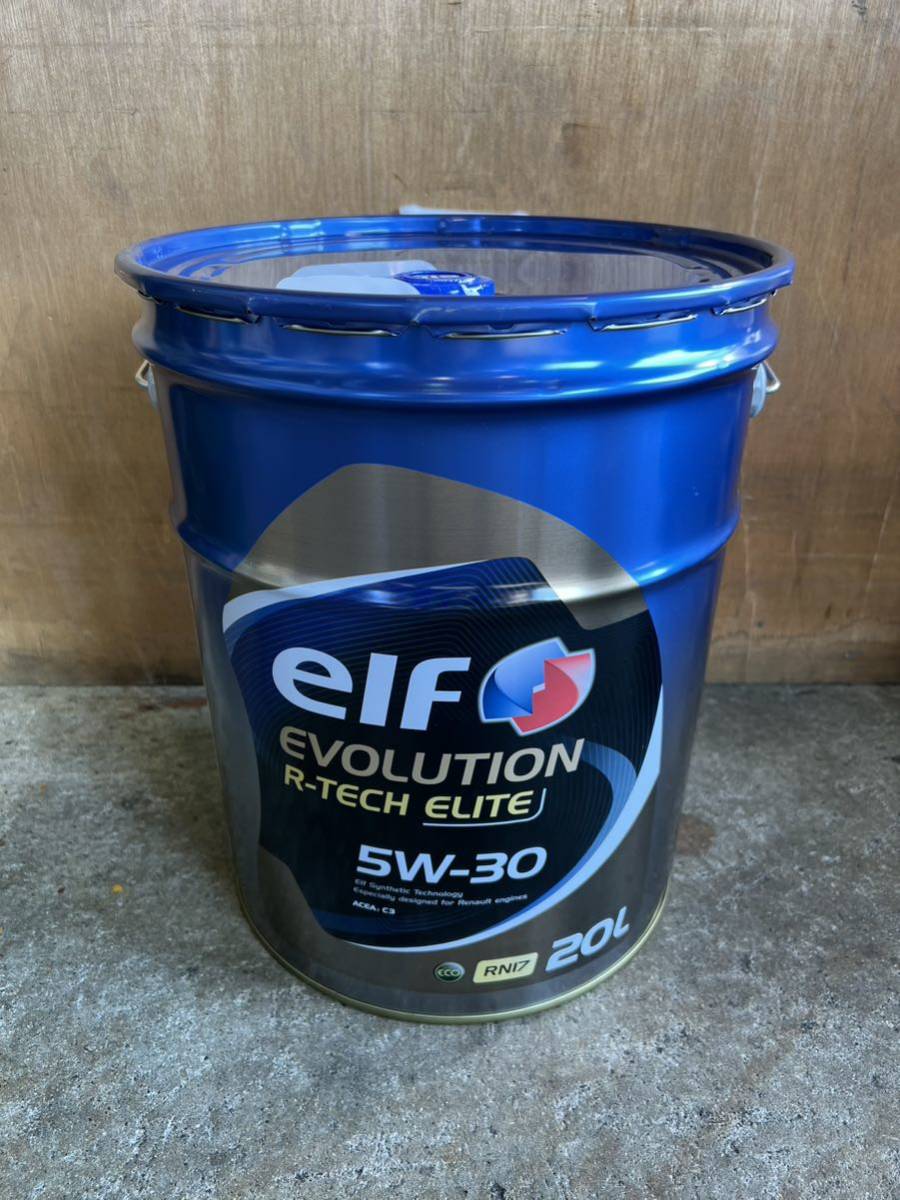 エルフ エボリューション アール‐テック エリート 5W30 20L缶 未開封品 Yahoo!オークション - elf EVOLUTION R-TECH ELITE 5W-30 エルフ