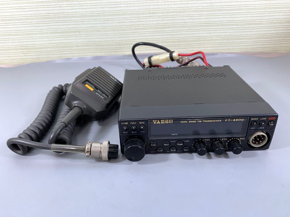 ジャンク Ft 4600 八重洲 Yahoo!オークション - 【ジャンク品】アマチュア無線機 八重洲