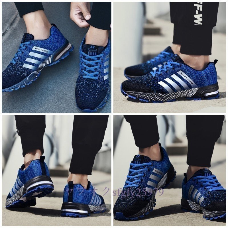 L887☆新品ランニング シューズ ファッション スポーツ カジュアル メンズ レディース ランニングトレーニングアウトドア運動靴通気性_画像6