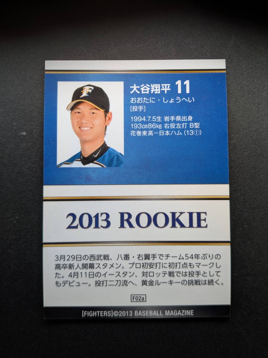 大谷翔平 2013 ルーキーカード F02a F02b FOIL PSA 大谷翔平 2013 ルーキーカード F02a F02b FOIL PSA 日本ハム大谷