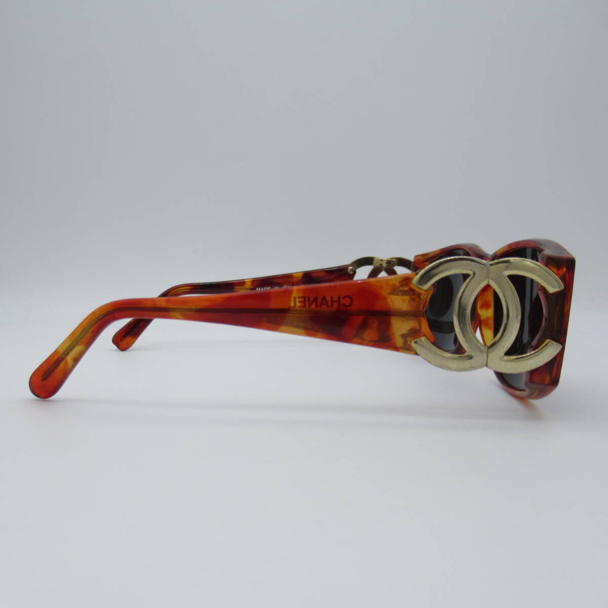 1円? 【訳あり】CHANEL シャネル サングラス sunglasses 02466 ココマーク ブラウン