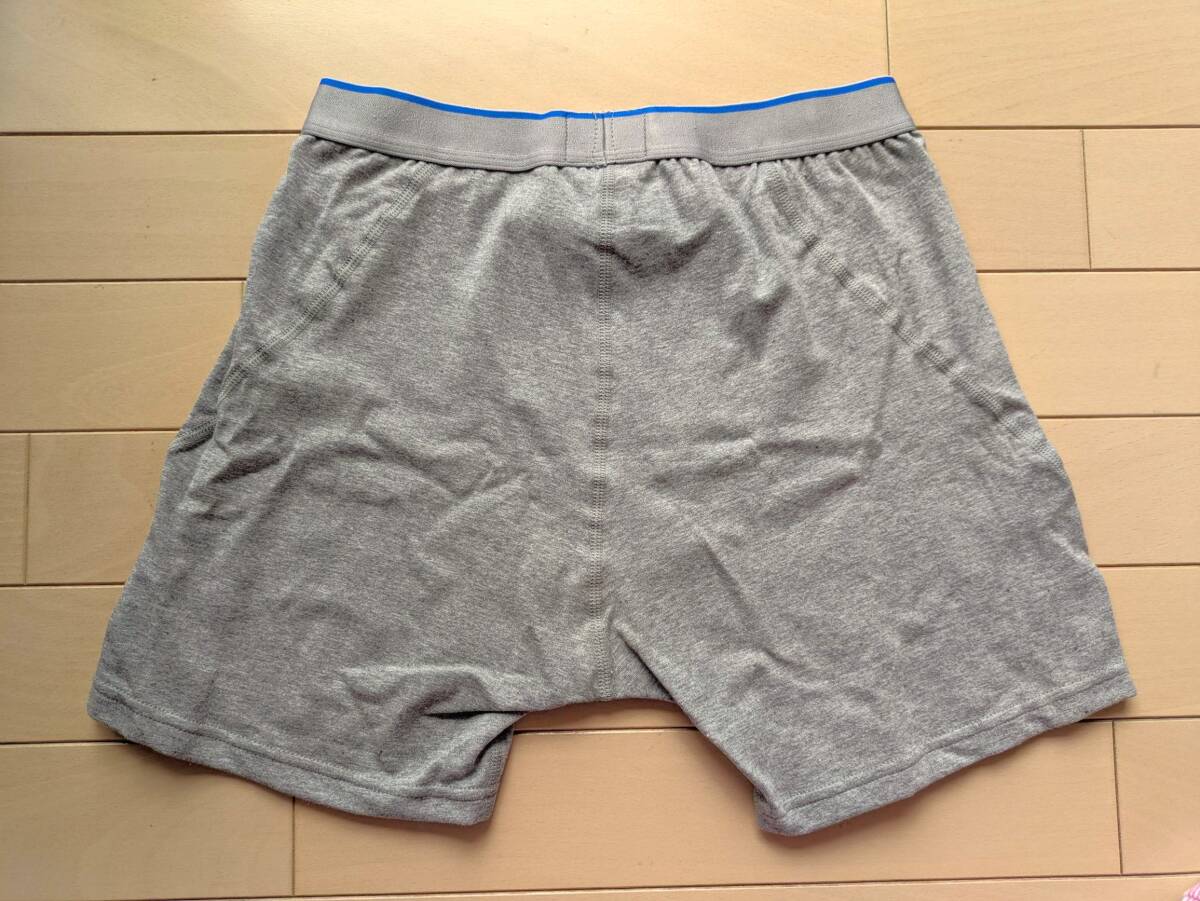 【DKNY ダナキャランニューヨーク】 contour boxer　brief　ボクサーブリーフ　M（ウエスト76～84cm）　グレー　コットン_画像4