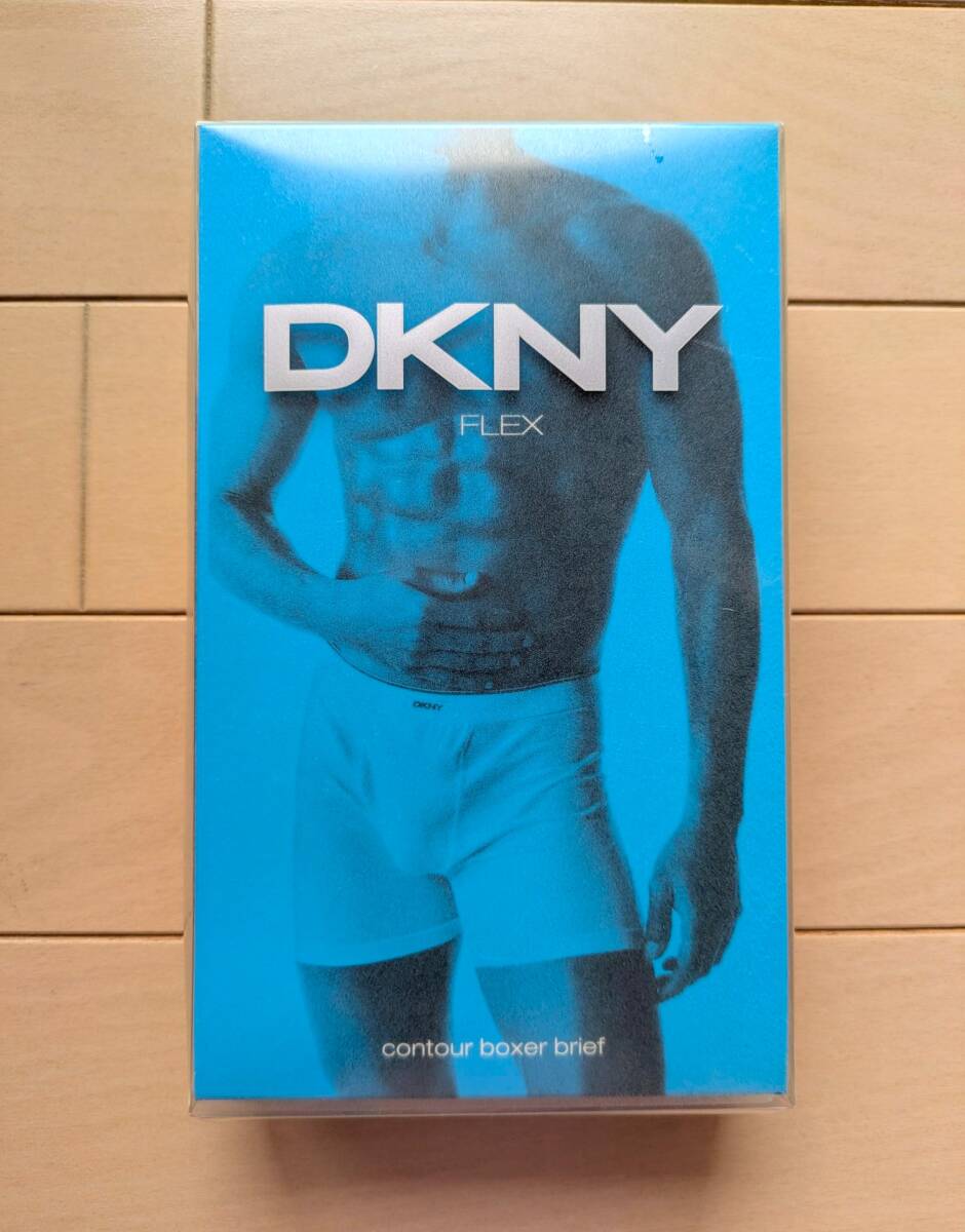 【DKNY ダナキャランニューヨーク】 contour boxer　brief　ボクサーブリーフ　M（ウエスト76～84cm）　グレー　コットン_画像2