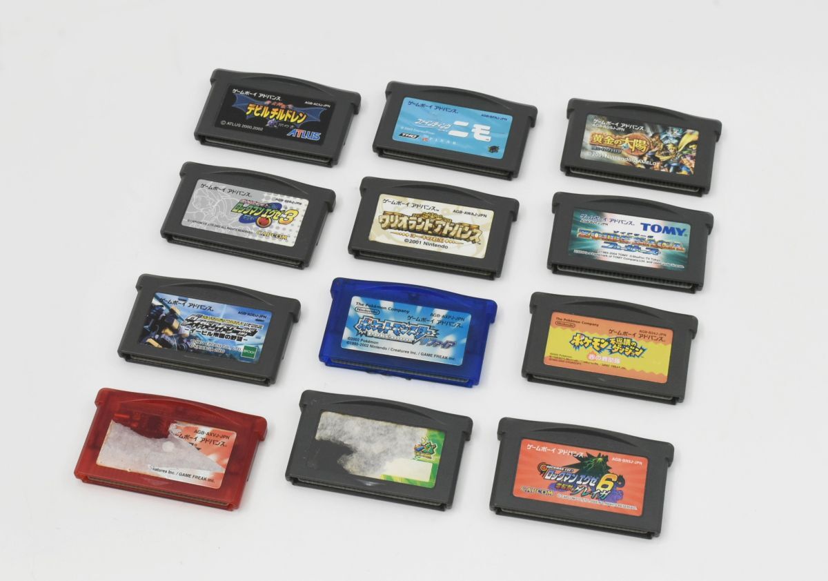 任天堂 ニンテンドー GBA ポケモンなどソフト6本セット 1219S 0725H7) 1円~ Nintendo 任天堂 GAMEBOY ADVANCE