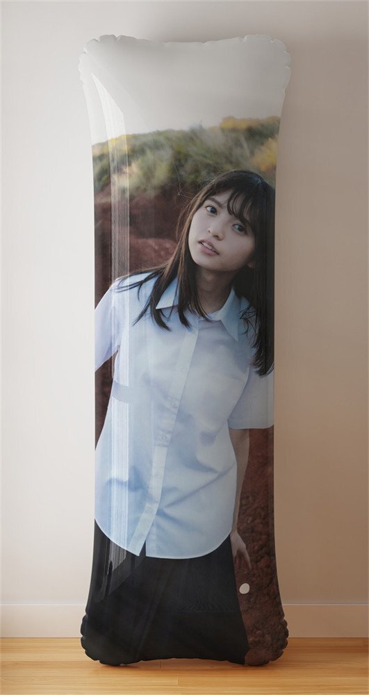 齋藤飛鳥/PVC抱き枕/空気ビニール/エアクッション/160cm×50cm