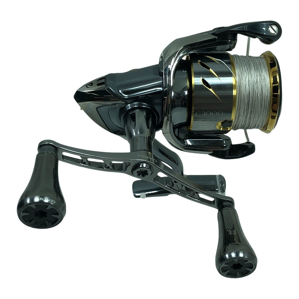 ΣΣ SHIMANO シマノ スピニングリール 14ステラ C3000HG 03446 やや傷や汚れあり_画像1