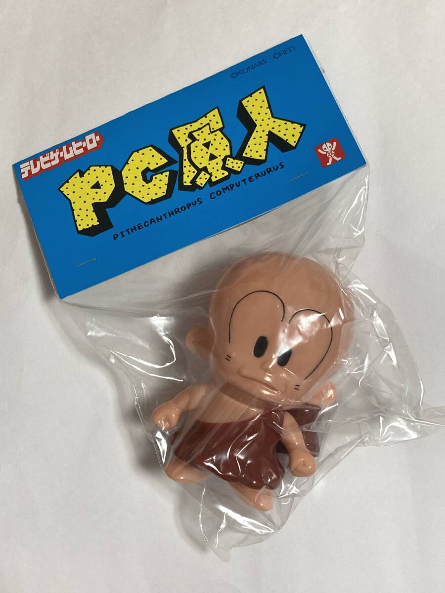 新品 UNCUT PC原人 ソフビ ワンフェス2025S ファミコン ワンフェス 2025 夏 UNCUT テレビゲームヒーロー PC原人 コナミ