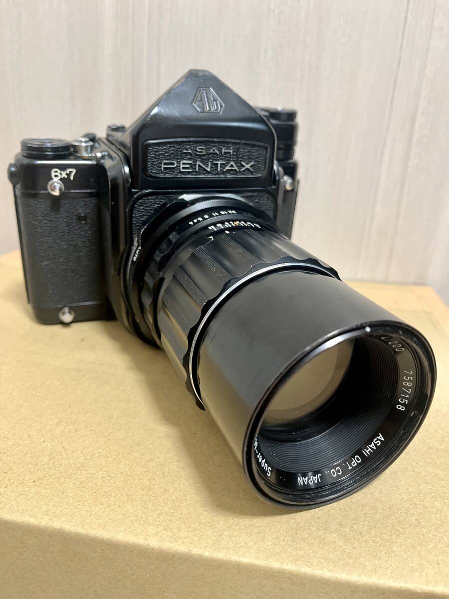 ASAHI PENTAX 6×7 SUPER-TAKUMAR 中判フィルムカメラ Asahi Pentax ペンタックス 67 6x7 中判 フィルムカメラ TAKUMAR