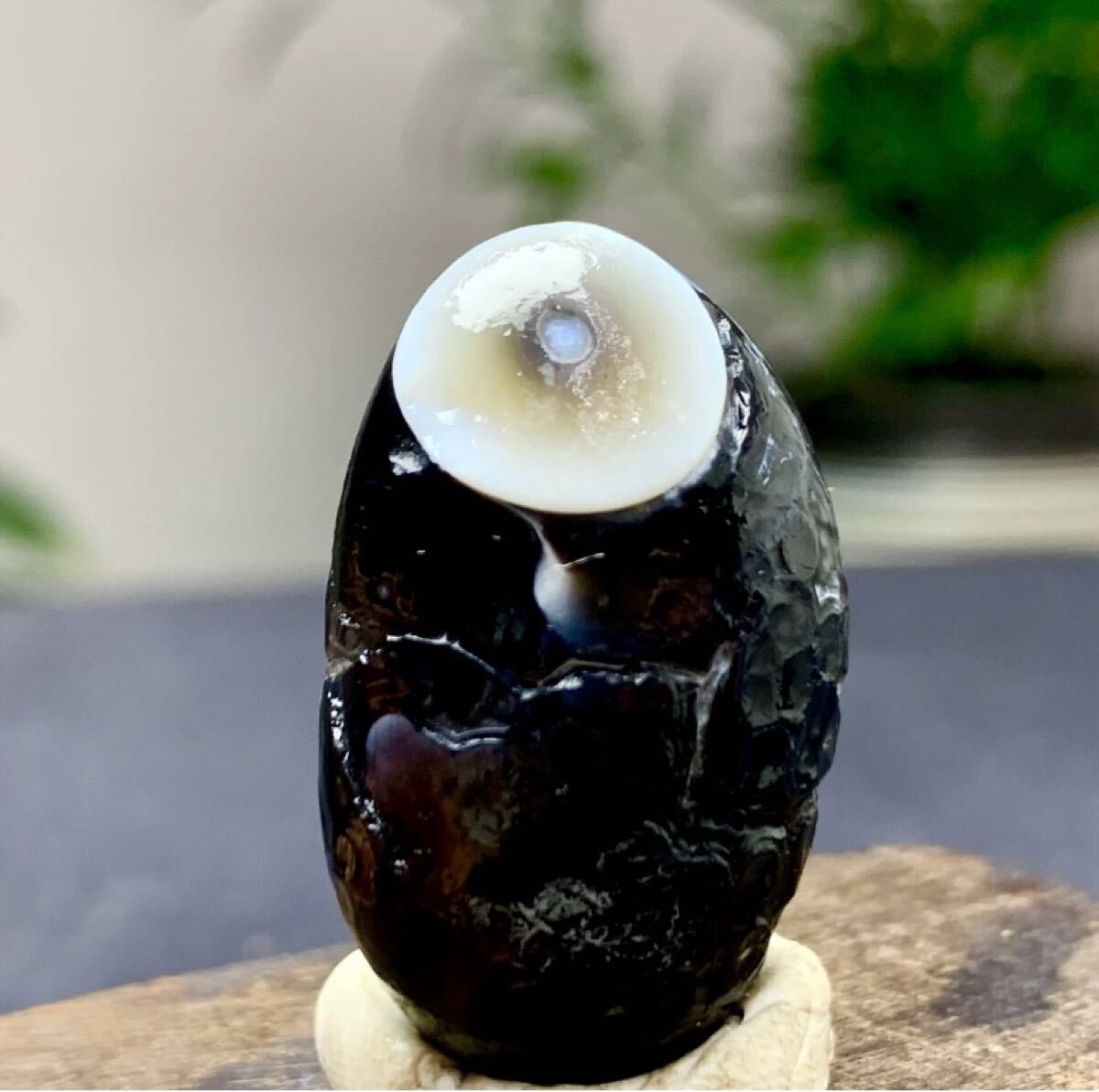 アラシャンゴビアゲート　ゴビ瑪瑙　蒙古瑪瑙　チベット　天珠天眼原石翡翠オパールパワーストーンアイアゲートルチル根付鉱物標本化石勾玉_画像10