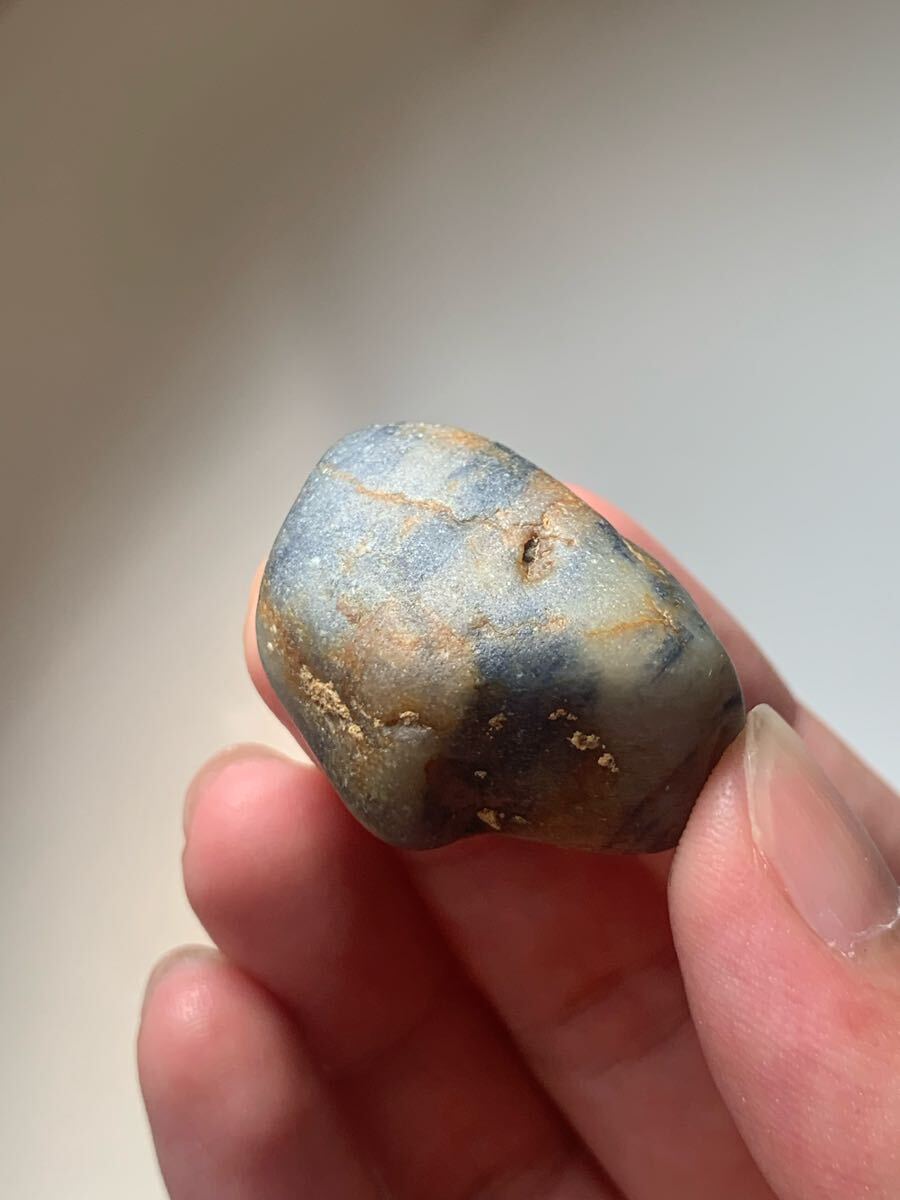 日本の鉱物 糸魚川コランダム原石 新潟県糸魚川市 サファイアトパズ輝安鉱原石国産鉱物標本日本産水石鑑賞石根付トパーズ化石岩石翡翠_画像1