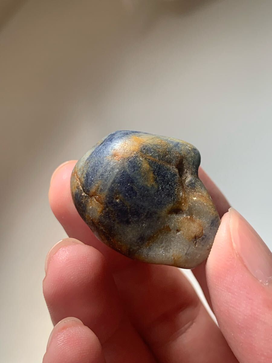 日本の鉱物 糸魚川コランダム原石 新潟県糸魚川市 サファイアトパズ輝安鉱原石国産鉱物標本日本産水石鑑賞石根付トパーズ化石岩石翡翠_画像3