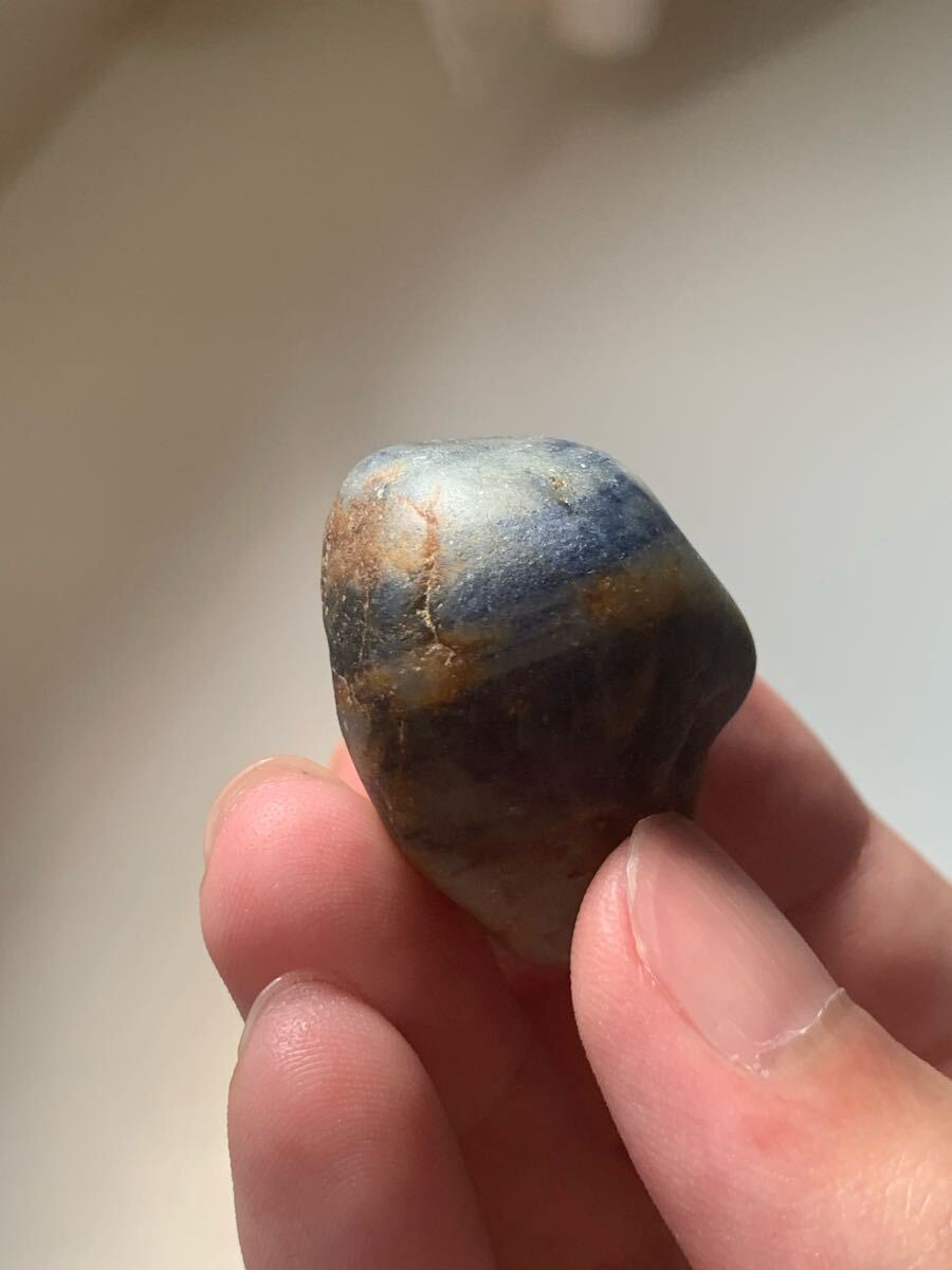 日本の鉱物 糸魚川コランダム原石 新潟県糸魚川市 サファイアトパズ輝安鉱原石国産鉱物標本日本産水石鑑賞石根付トパーズ化石岩石翡翠_画像4