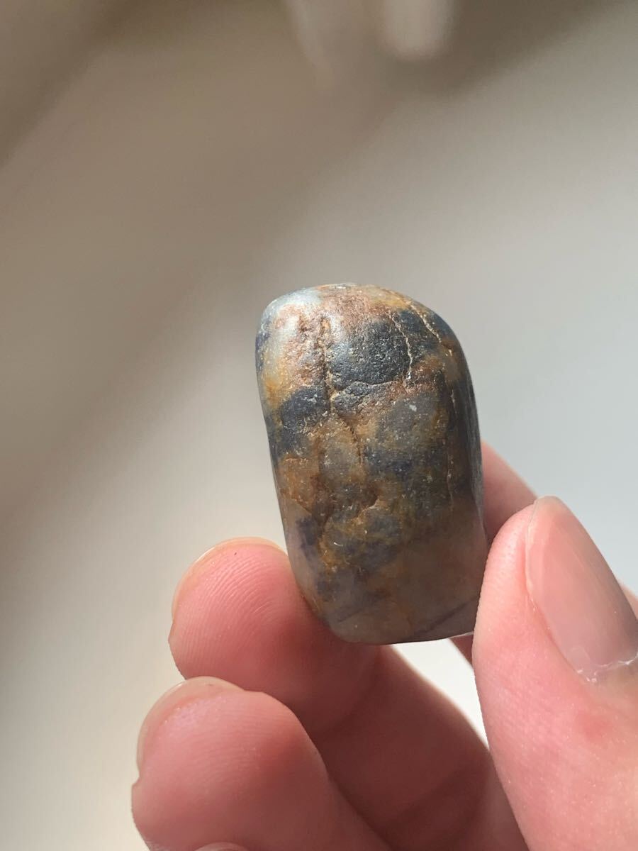 日本の鉱物 糸魚川コランダム原石 新潟県糸魚川市 サファイアトパズ輝安鉱原石国産鉱物標本日本産水石鑑賞石根付トパーズ化石岩石翡翠_画像5